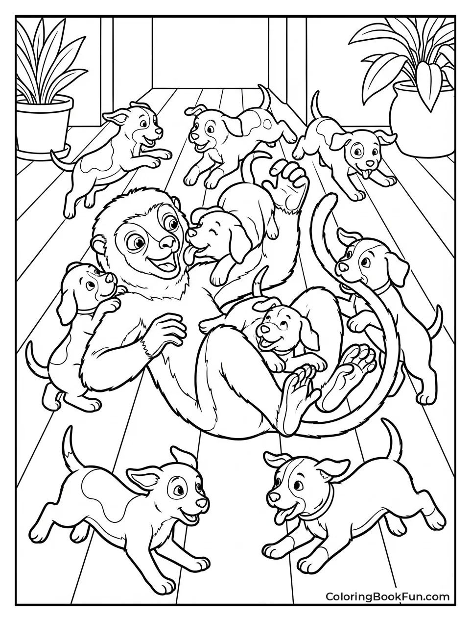 Puppies Play with Zoboomafoo