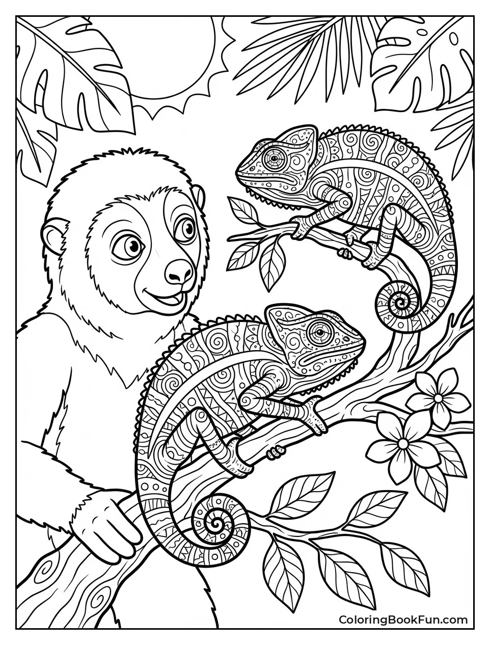 Watching Colorful Chameleons