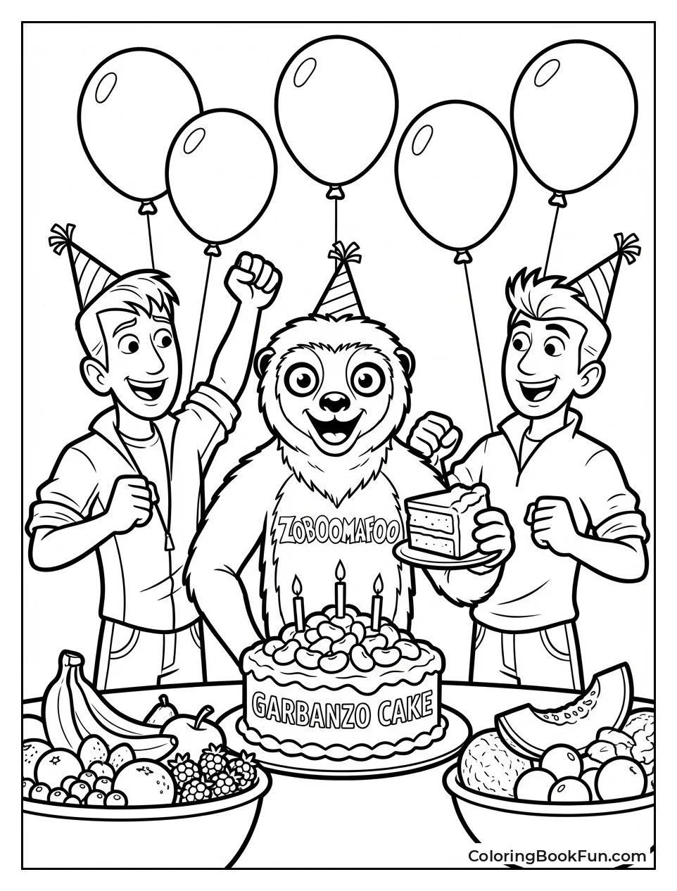 Zoboomafoo Birthday Party