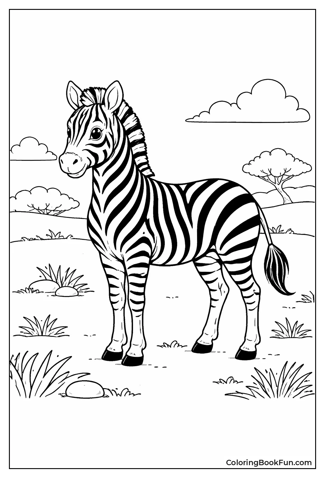 Zebra Stripes Flow Bold