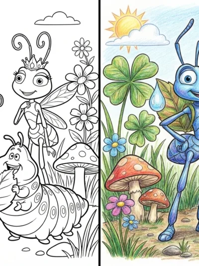A Bugs Life coloring pages