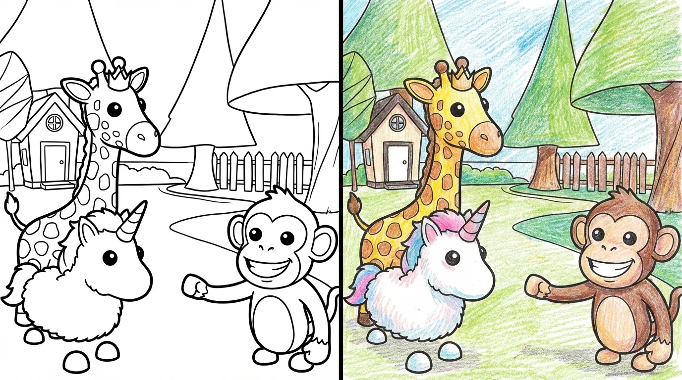 83 Adopt Me Coloring Pages (Free PDFs)