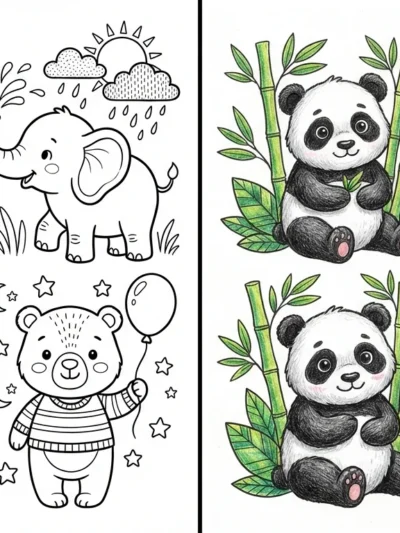 Baby coloring pages