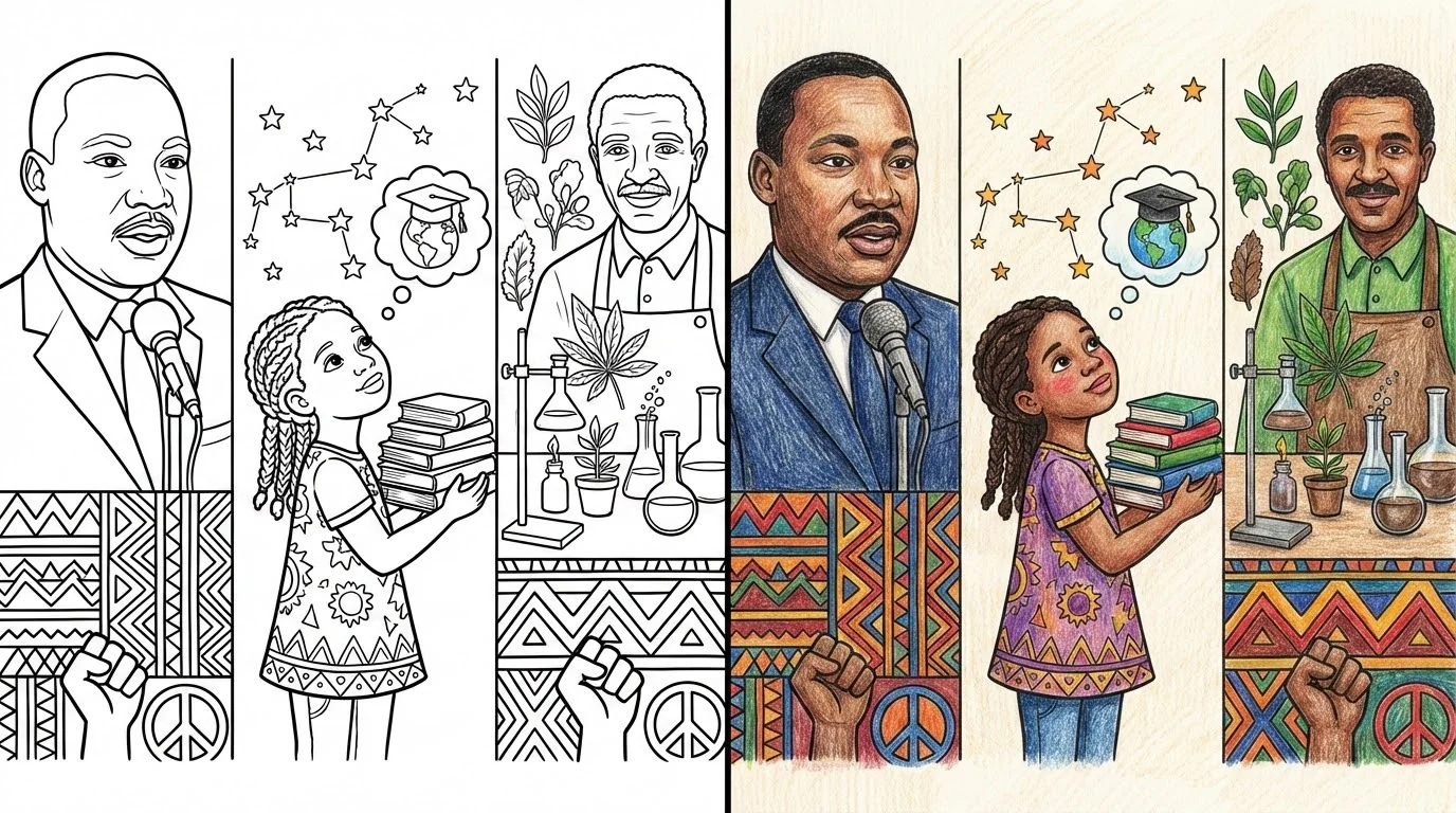 black history coloring pages