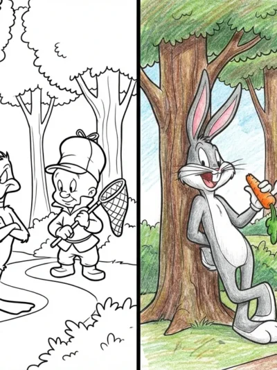 Bugs Bunny coloring pages