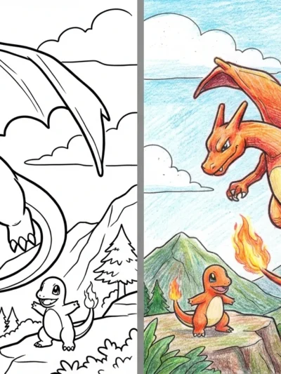 Charizard coloring pages