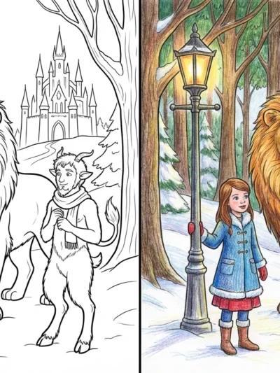 Chronicles Of Narnia coloring pages