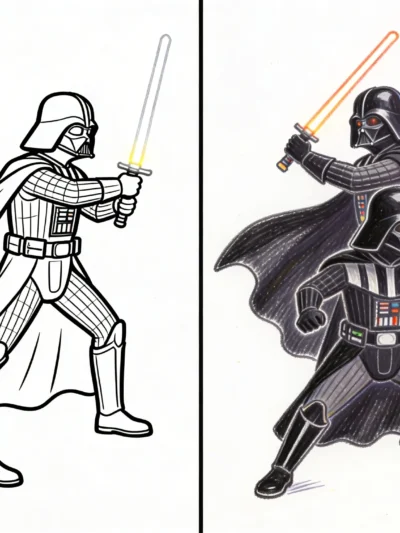 Darth Vader coloring pages