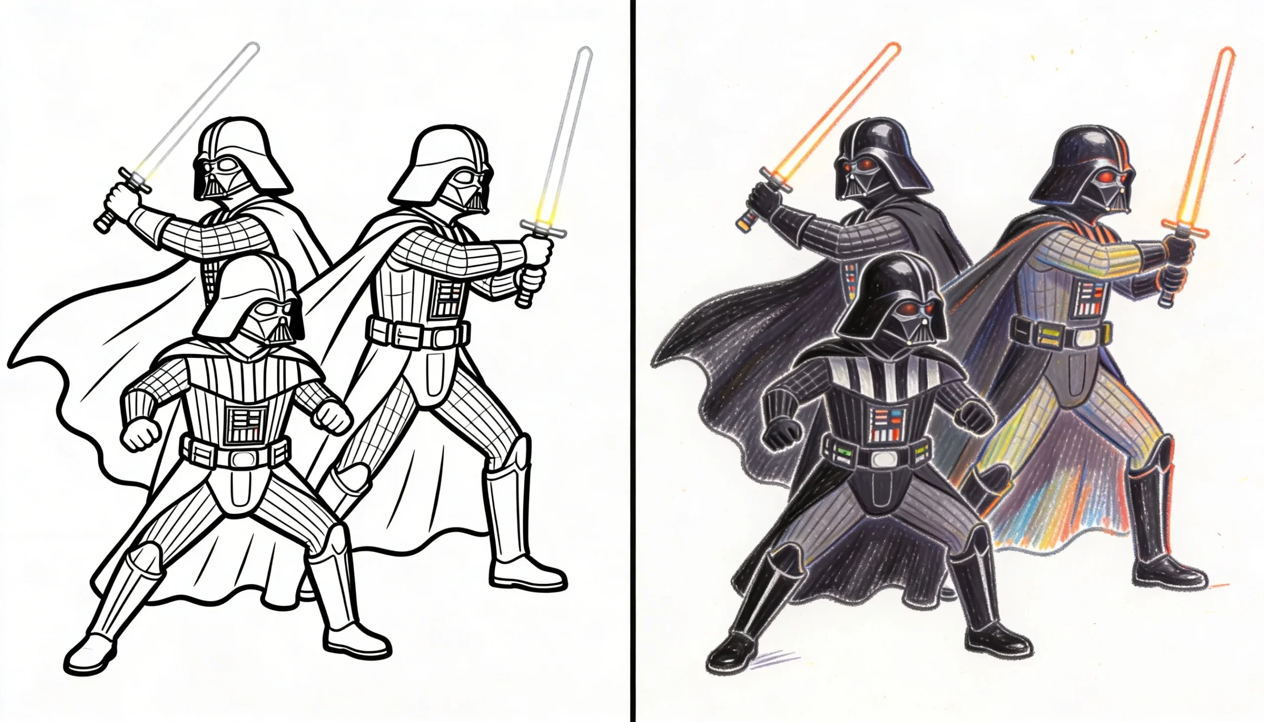 darth vader coloring pages