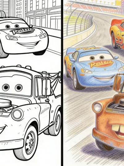 Disney Cars coloring pages