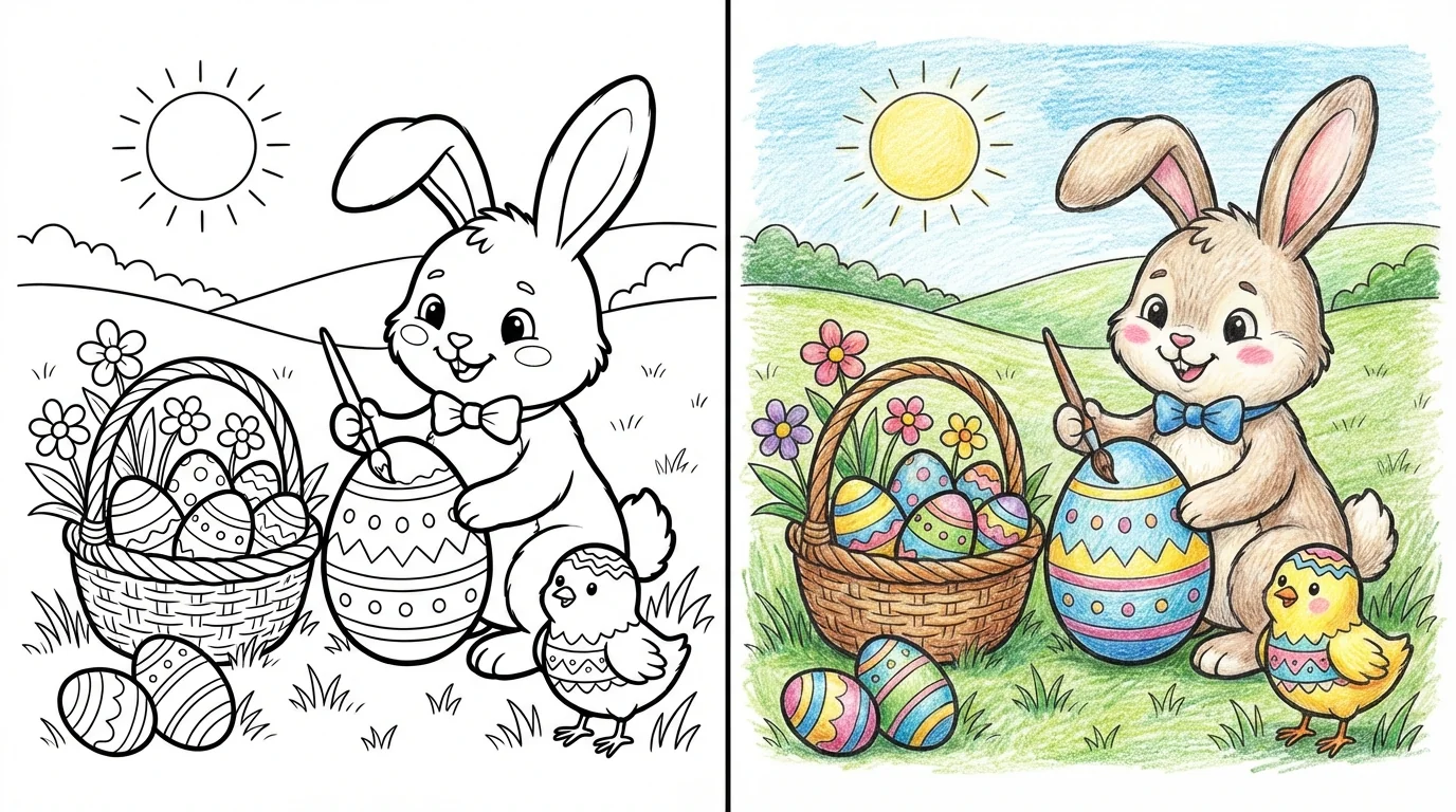 easter coloring pages