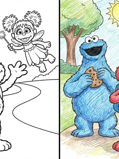 Elmo coloring pages
