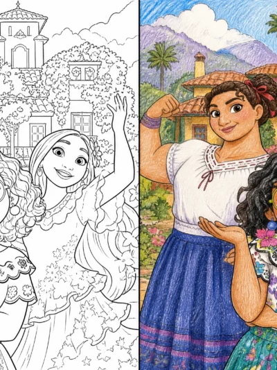 Encanto coloring pages