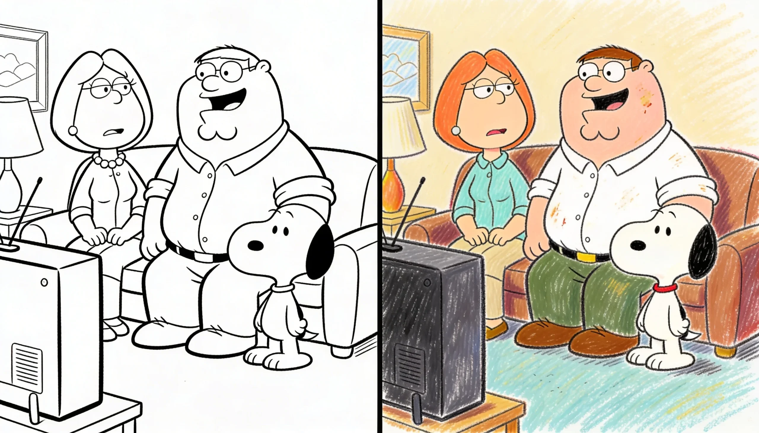 family guy coloring pages