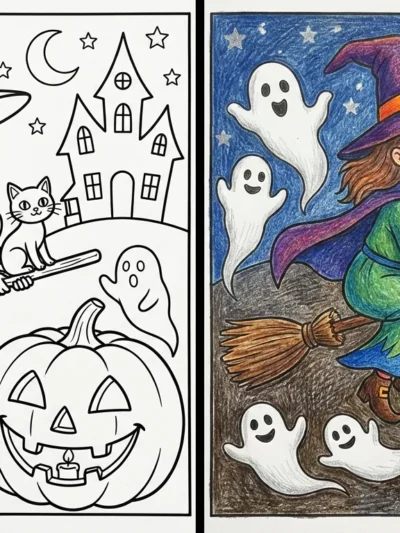 Halloween Costumes coloring pages