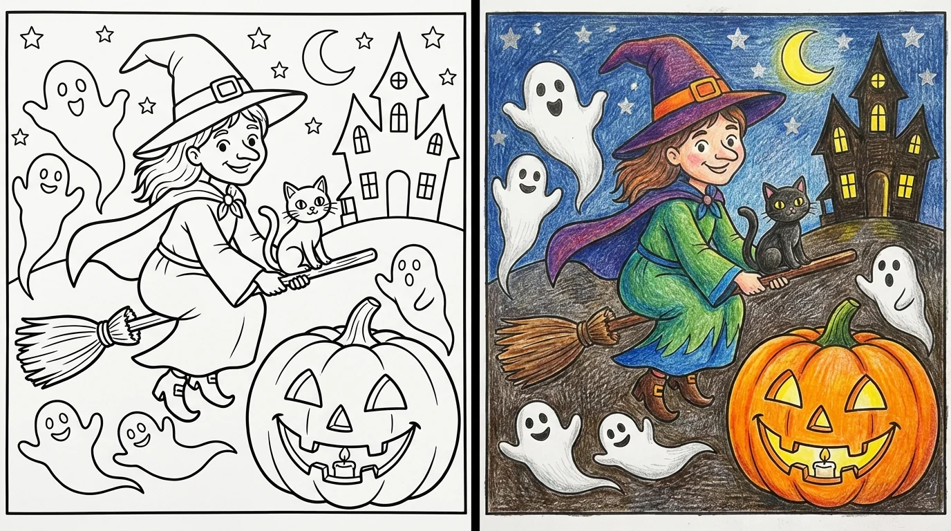 halloween costumes coloring pages