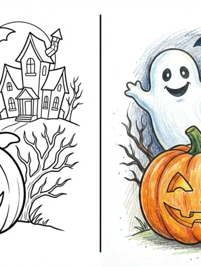 Halloween coloring pages