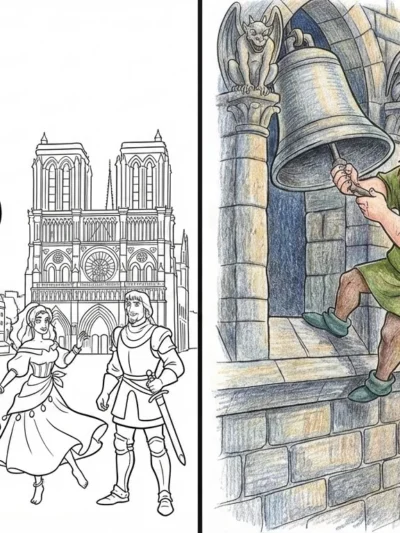 Hunchback Of Notre Dame coloring pages