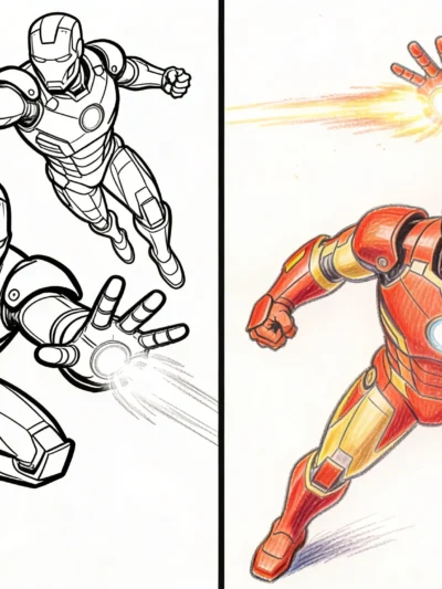 Iron Man coloring pages