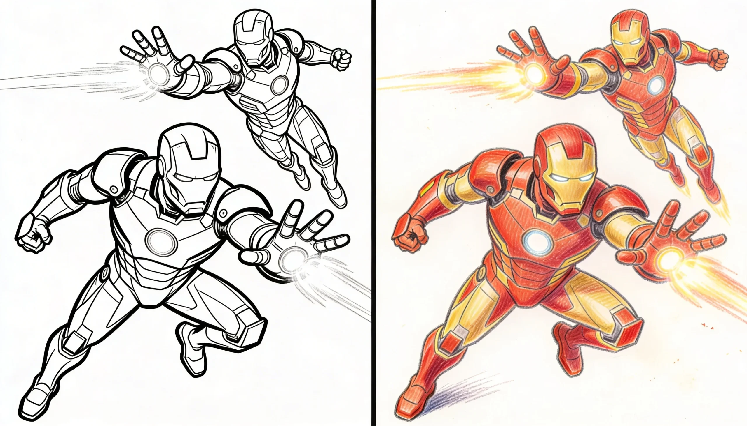 iron man coloring pages