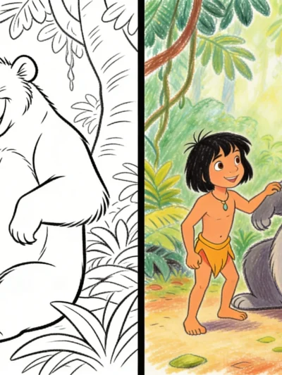 Jungle Book coloring pages
