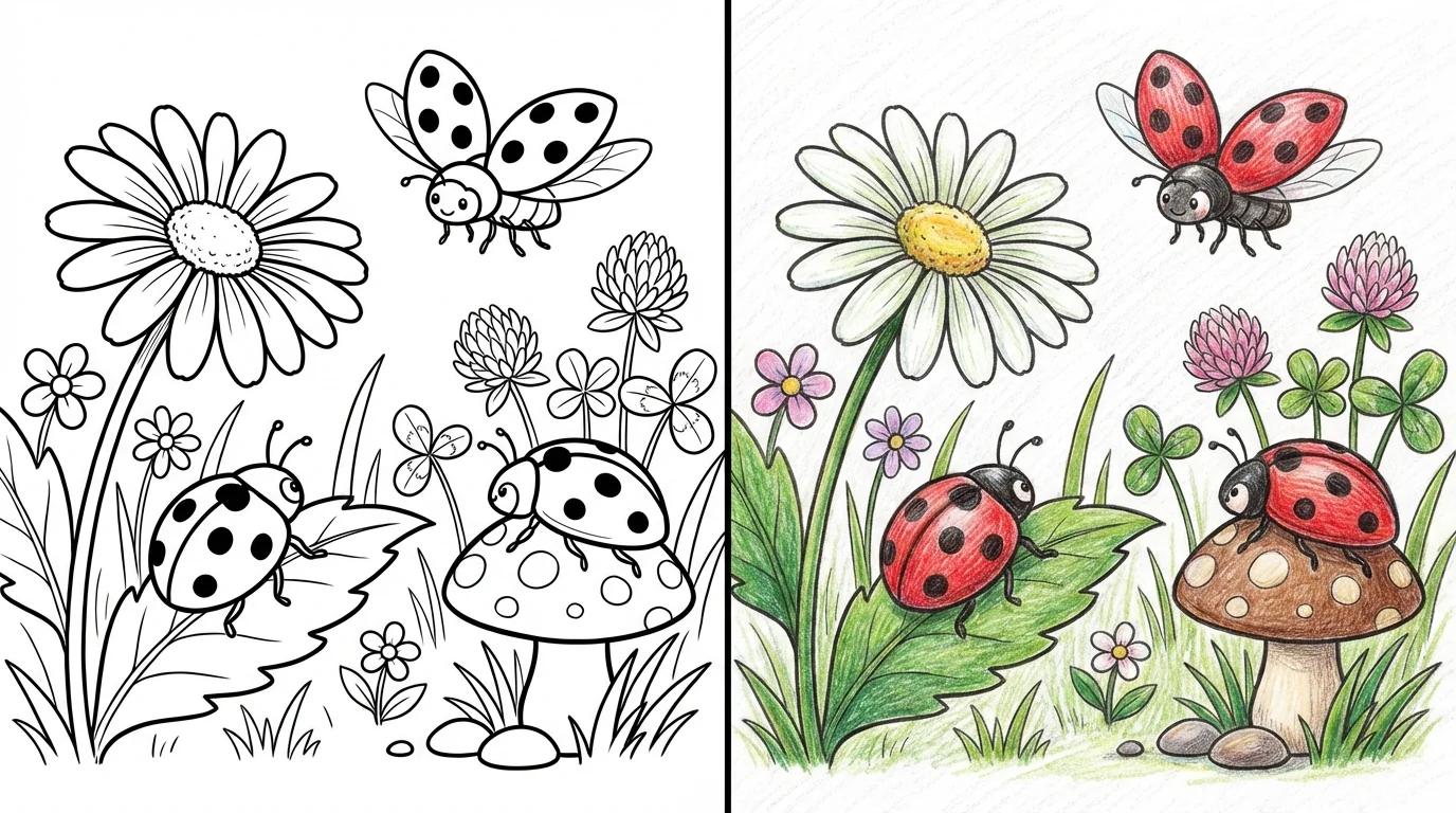 ladybug coloring pages
