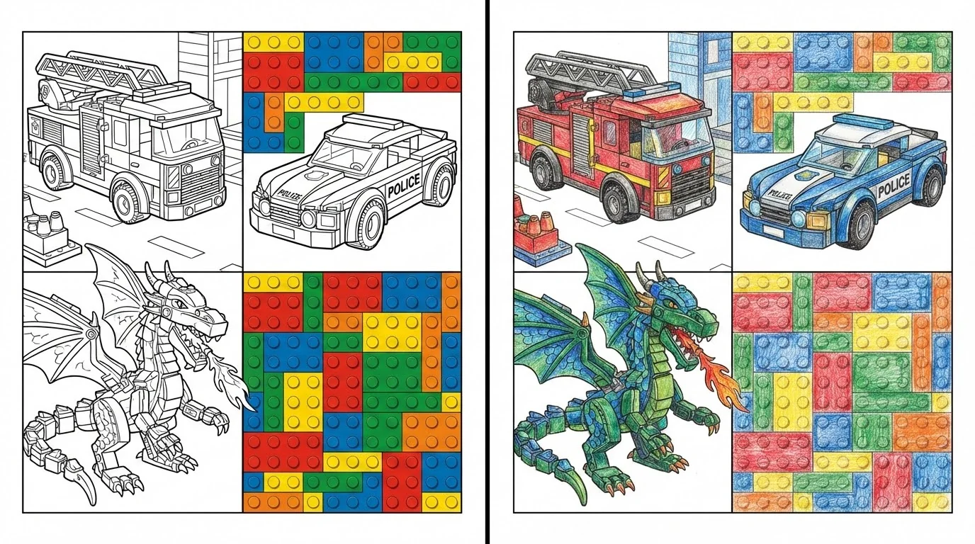 lego coloring pages