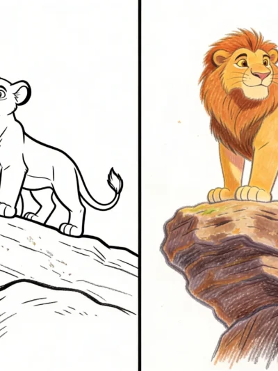 Lion King coloring pages