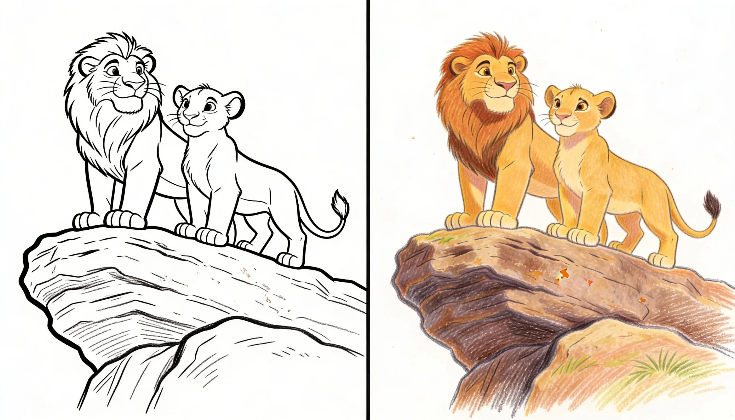 lion king coloring pages