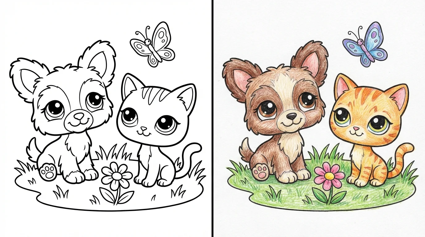 littlest pet shop coloring pages