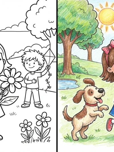 Maggie coloring pages