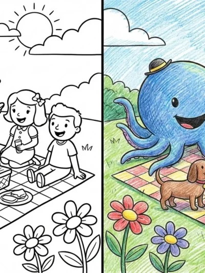 Oswald coloring pages