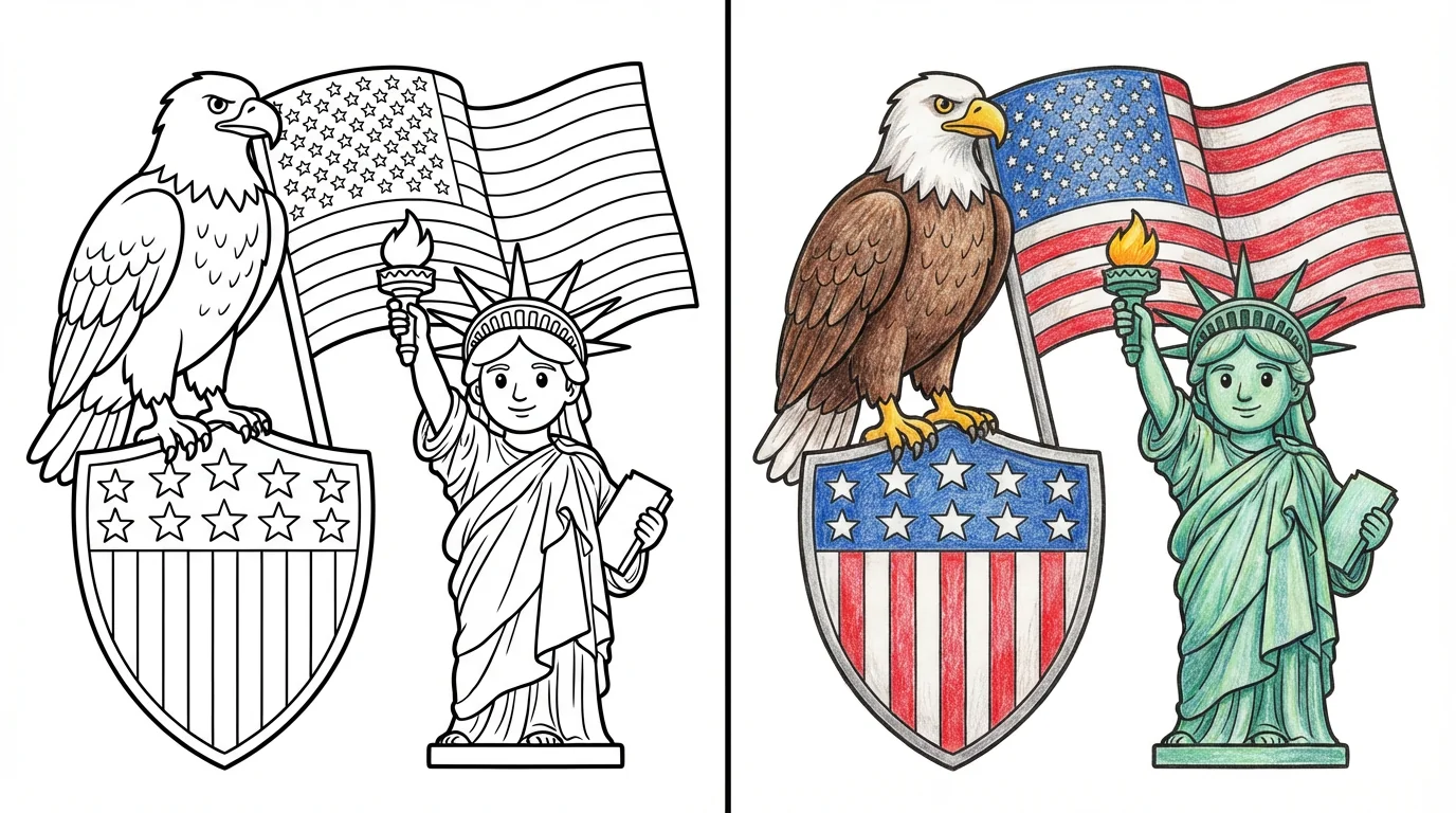 patriotic coloring pages