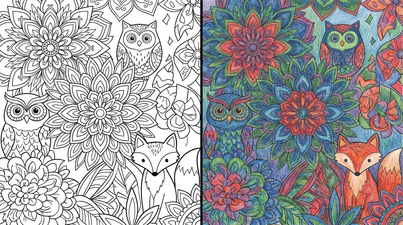 patterns coloring pages