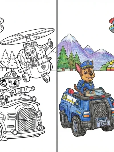 Paw Patrol coloring pages
