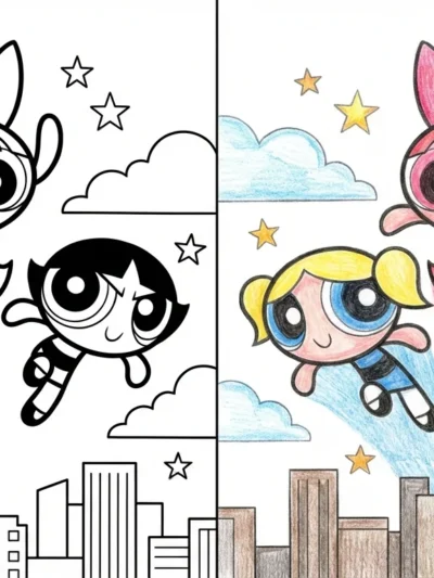 Powerpuff Girls coloring pages
