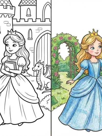 Princess coloring pages