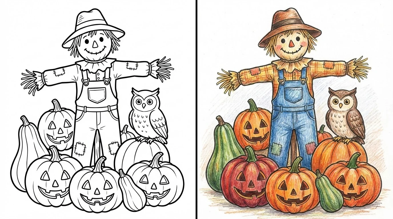 pumpkin coloring pages