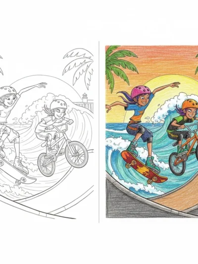 Rocket Power coloring pages