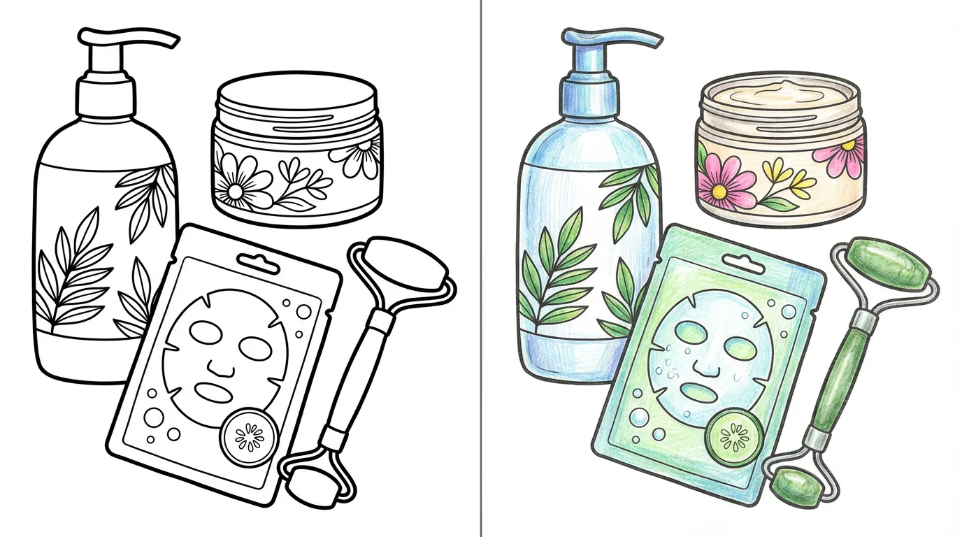 67 Skincare Coloring Pages (Free PDFs)