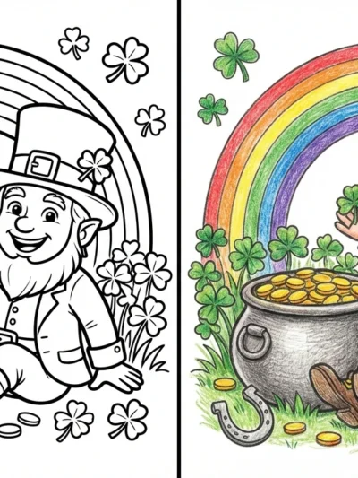 St Patricks Day coloring pages