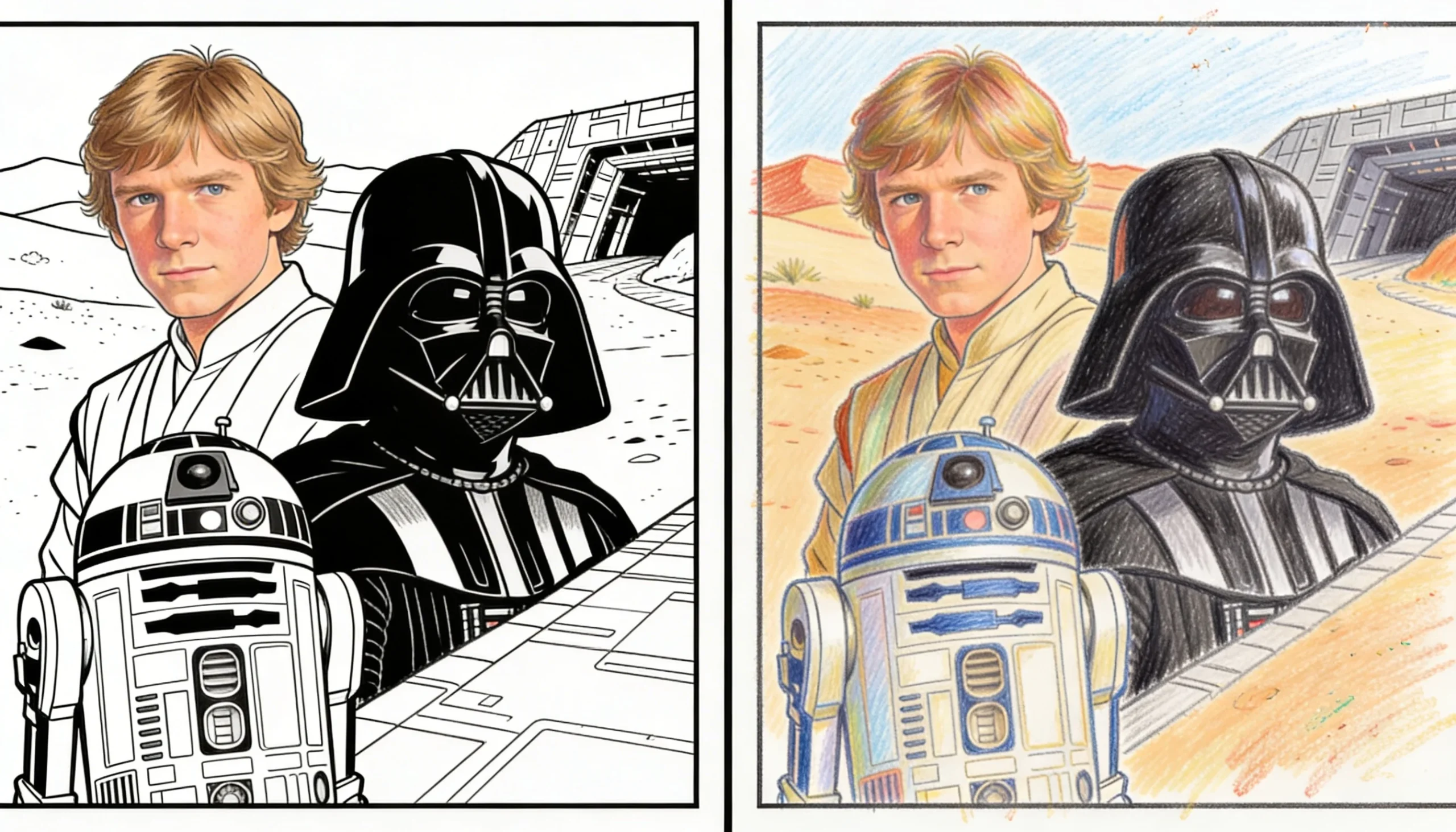 star wars coloring pages