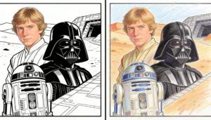 star wars coloring pages
