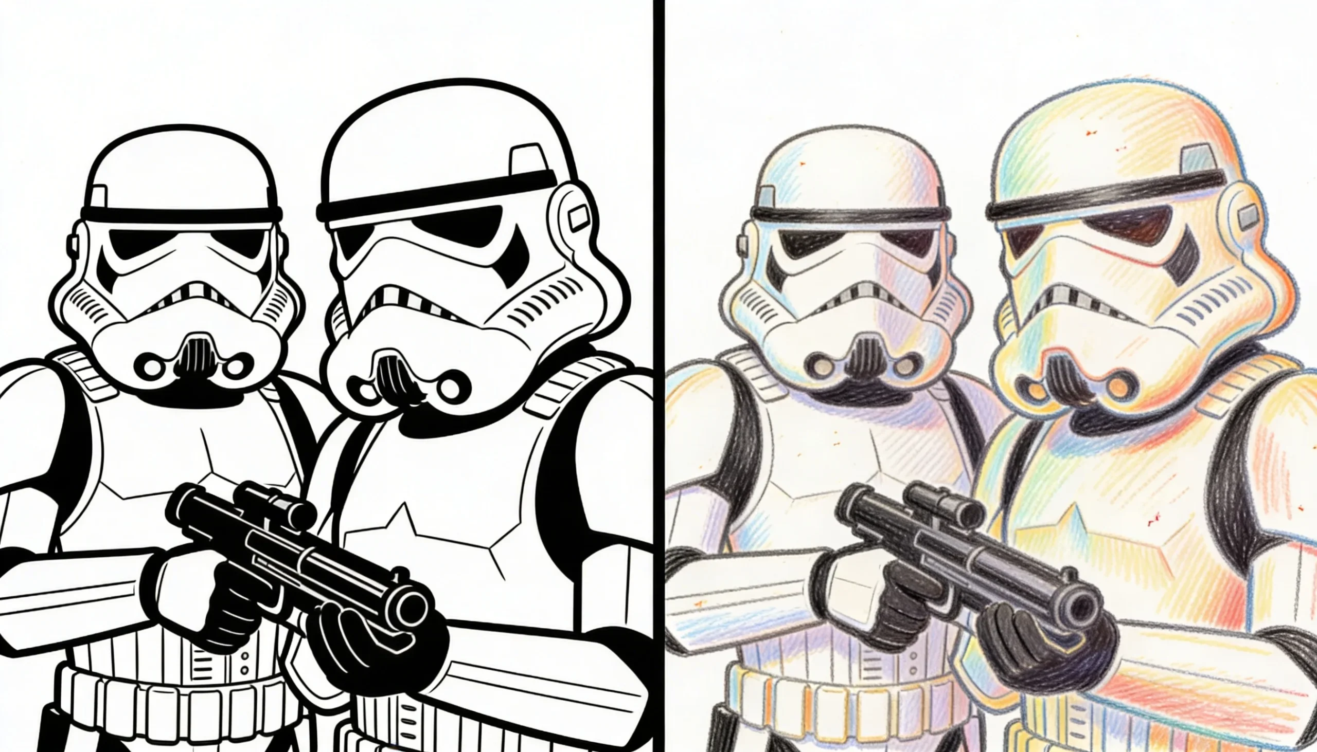 stormtrooper coloring pages