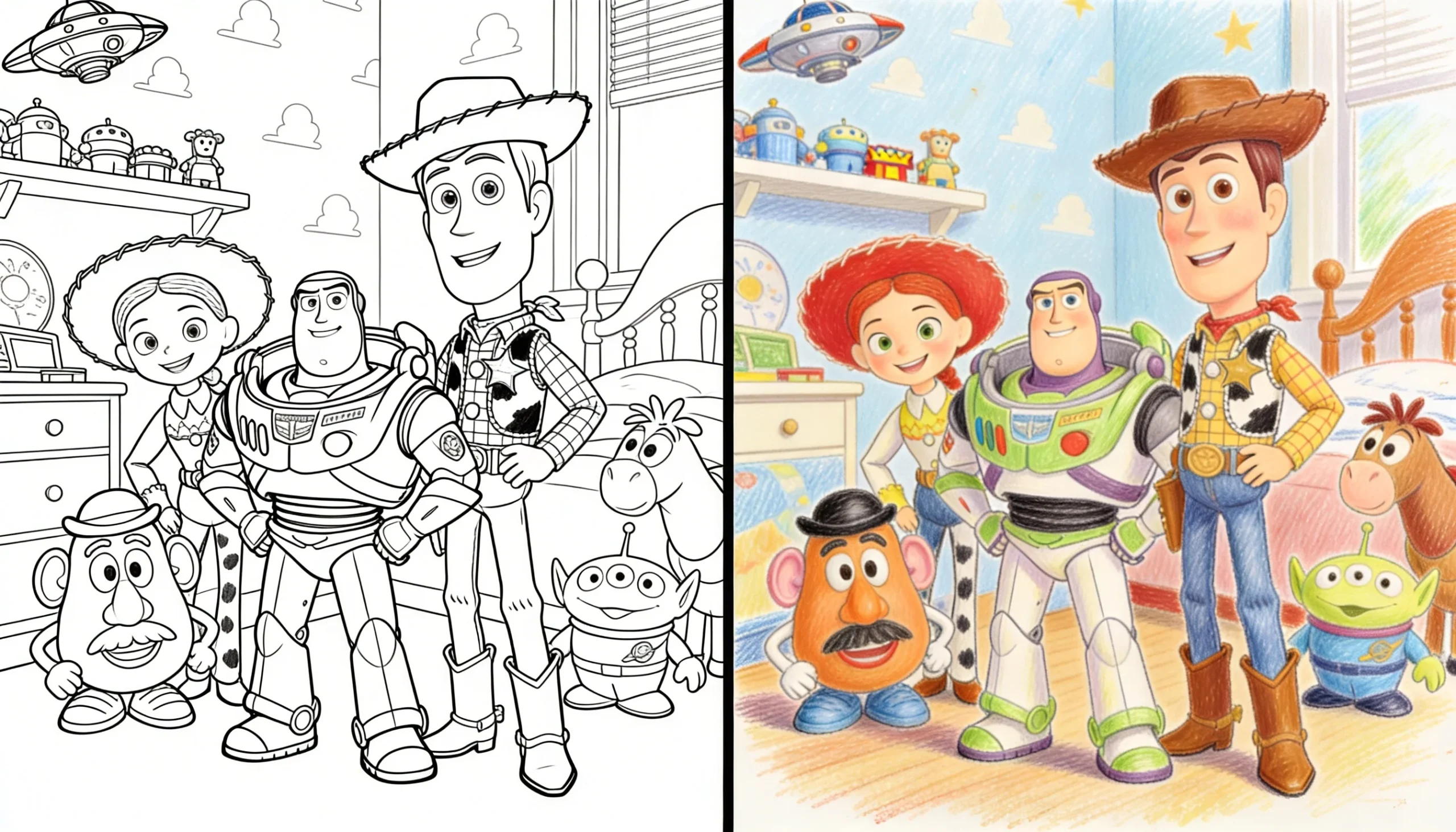 toy story coloring pages