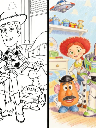 Toy Story coloring pages