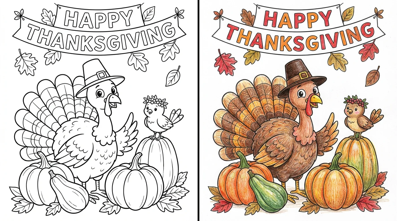 turkey coloring pages