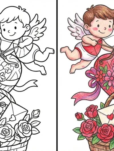 Valentines Day coloring pages