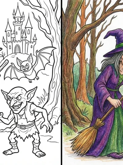 Wicked coloring pages