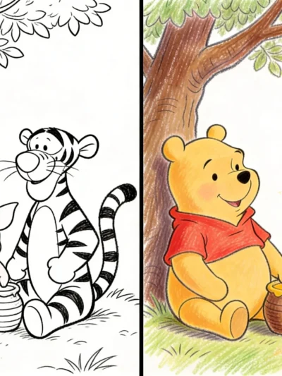 Winnie The Pooh coloring pages